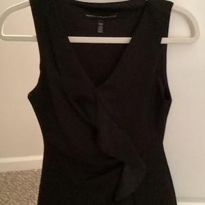 White House Black Market Women’s Sleeveless Black Tunic XXS
